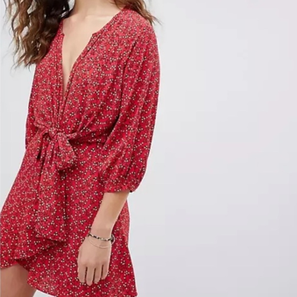 Free People‎ Clara Floral Mini Tunic